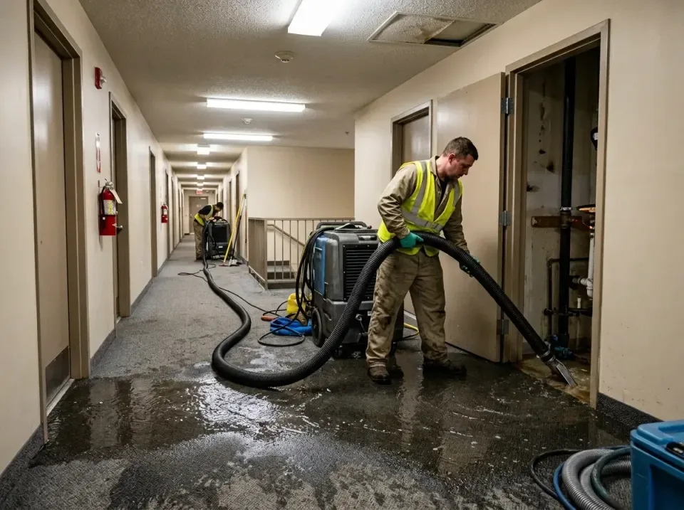 multi-unit-apartment-hallway-f-005 — frequently asked questions, Emergency Burst Pipe Water Extraction & Removal in Pacific…